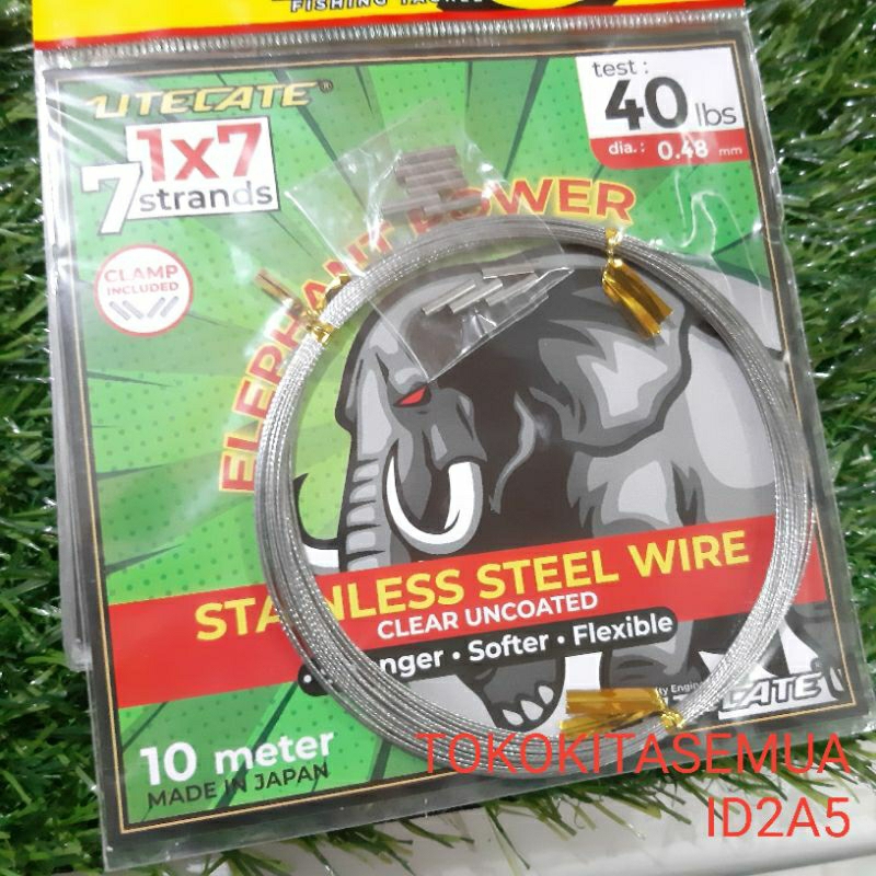 Senar Kawat Pancing Seling Kawat Baja 40 LB ID0276G