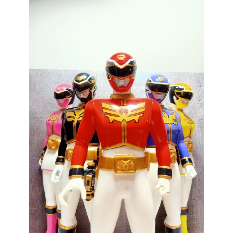 Figure Big Sofubi Super Sentai Goseiger Set