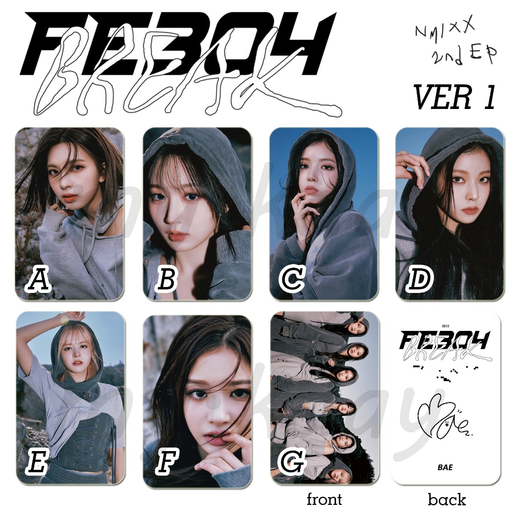 PC-1511, Unofficial Photocard NMIXX FE304 Break Sonar 2 sisi