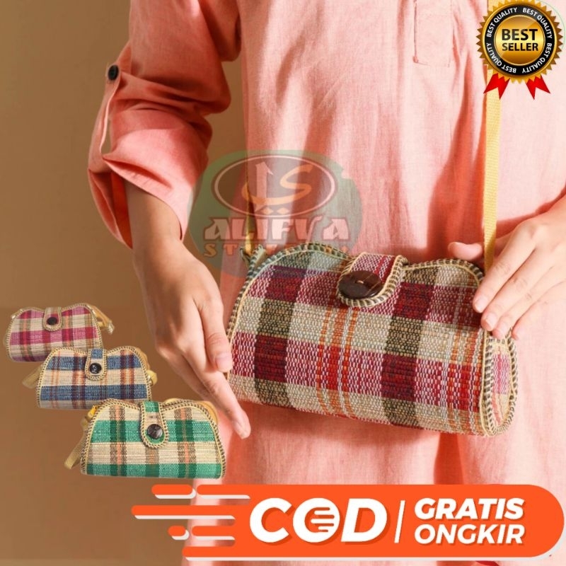 TAS SELEMPANG MENDONG/ KERAJINAN KHAS TASIKMALAYA