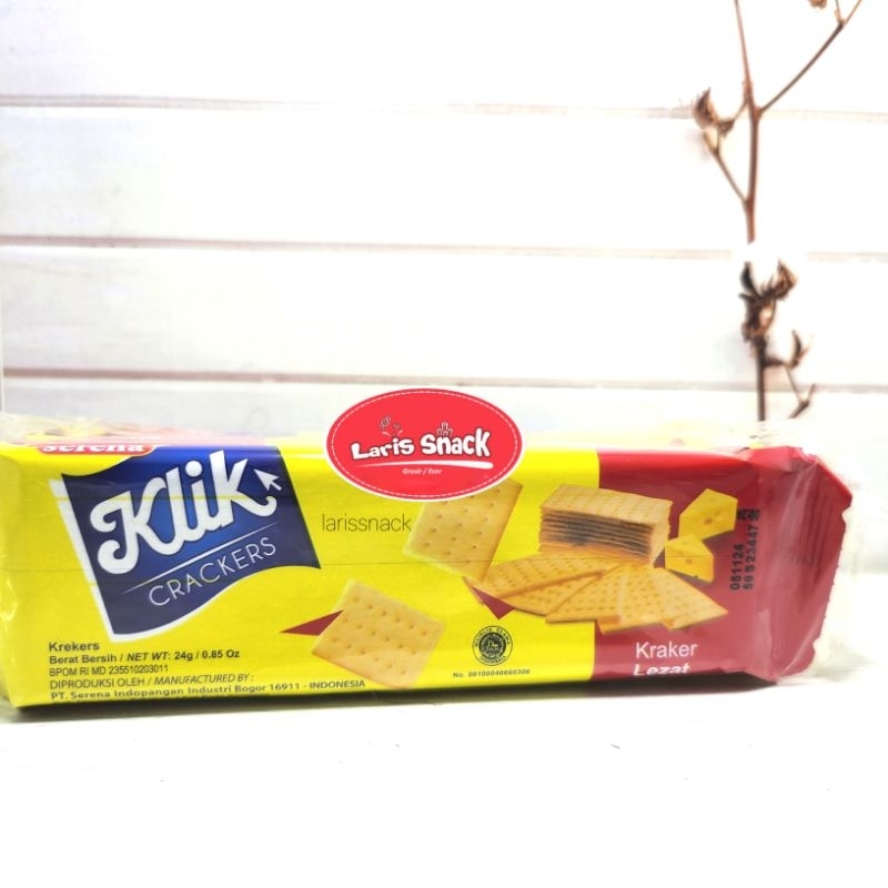 

Serena Klik Crackers 24 gram (1 pack isi 10 pcs)