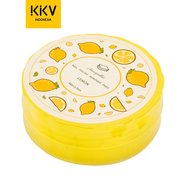 Diskon KKV  ANNAPELLET Nail Polish Remover Pads Lemon 1 Box