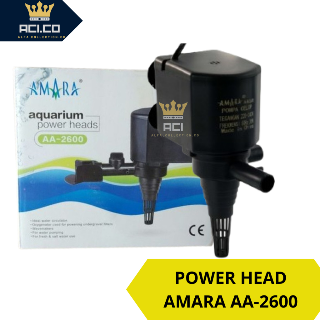 ACI - Amara AA 2600 AA2600 mesin pompa aquarium aquascape kolam hidroponik