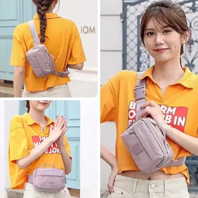 Terbatas PROMO WaistBag GUDIKA 5161  Tas Pinggang  Bumbag  Beltbag  Fashion Branded Original