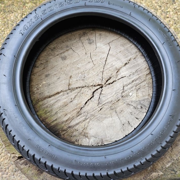 BestSeller BAN tubeless 14X25 LY SEPEDA LISTRIK