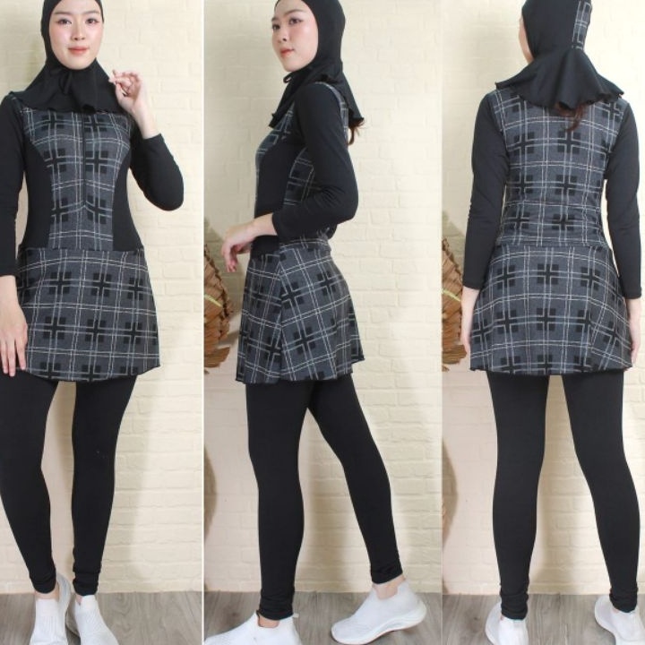 Best Product Baju renang muslimah dewasa baju renang wanita muslim baju renang perempuan remaja satu