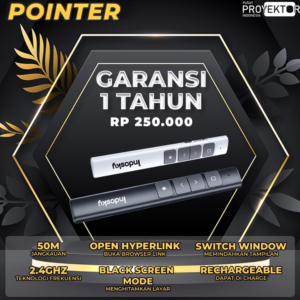 Big Sale Pusat Proyektor Indonesia  Pointer Indosky I Pointer Presentasi l Pointer Laser Merah 67