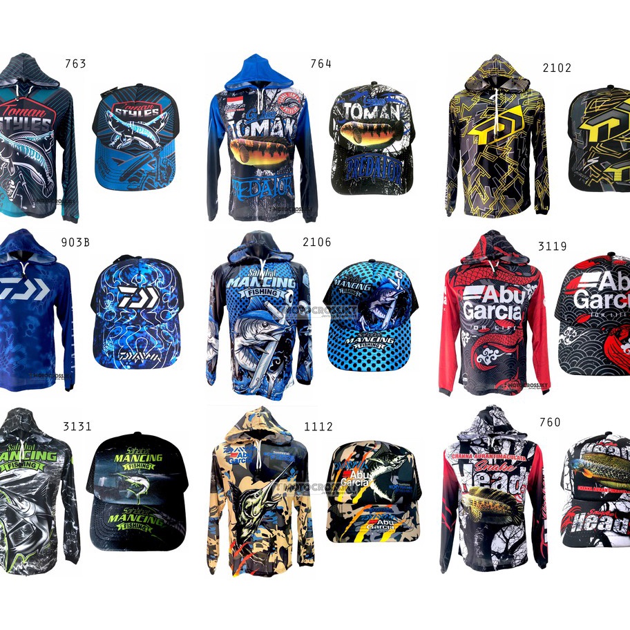Big Sale Baju Mancing Topi Mancing
