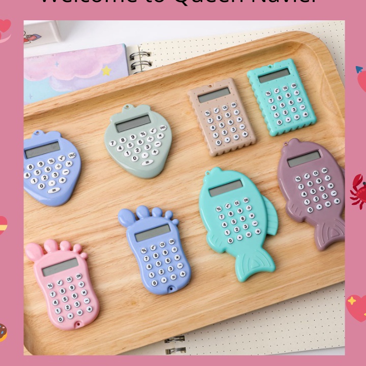 

Model Terkini QN Kalkulator mini saku Korea style