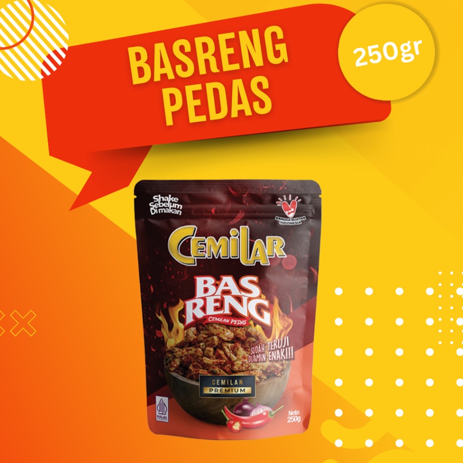 

CEMILAR Basreng Original dan Pedas 25 Gram