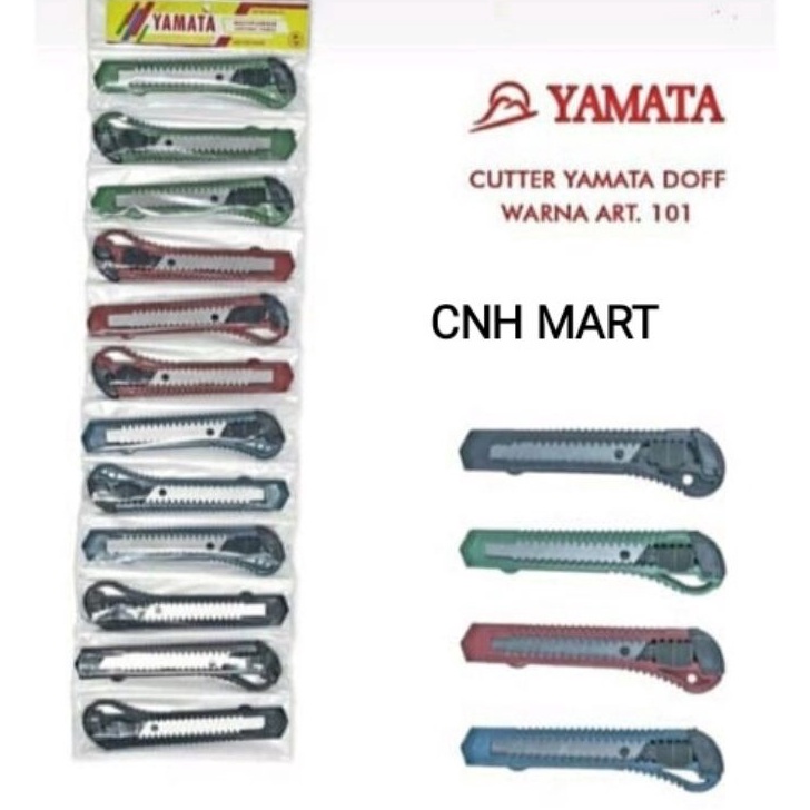 

Model Terkini Pisau cutter besar YamataPisau cutter Besar Termurah l 5 Cater Butek YamataHarga 12 PCS 1 Lusin