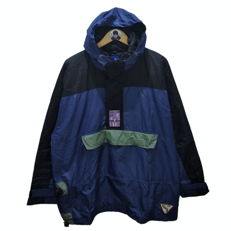 jacket cagoule pract studio 2tone navy