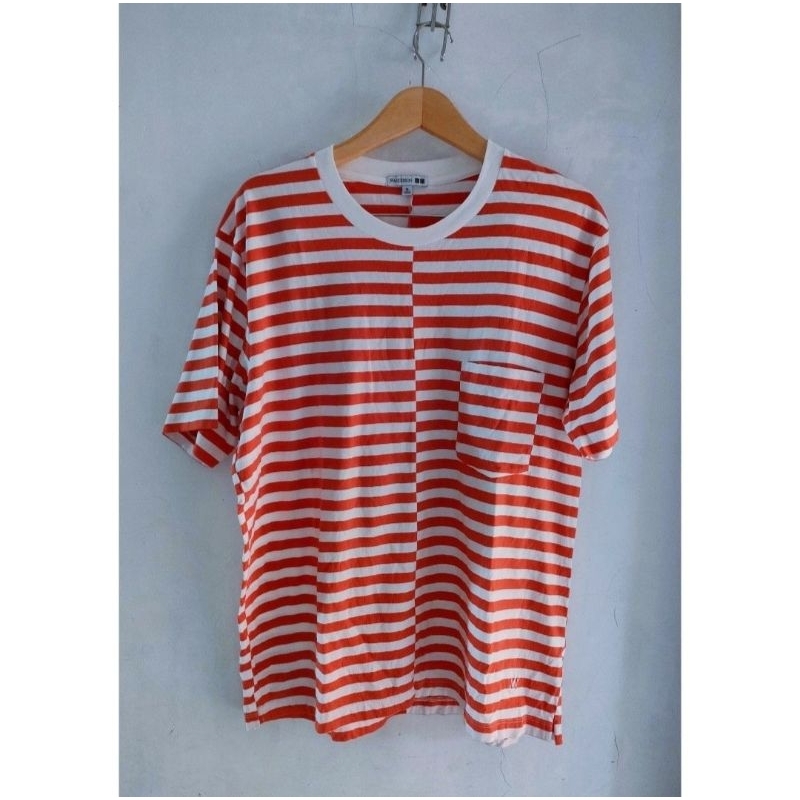 Kaos Pria salur Original Uniqlo