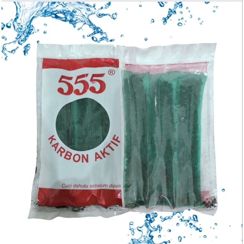 Media Filter Karbon Aktif Panjang Pendek Merk 555
