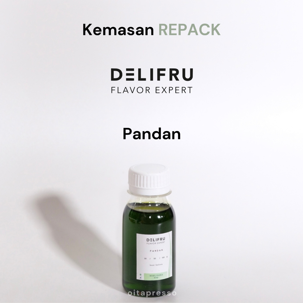 

REPACK - Delifru Pandan Syrup [100] g