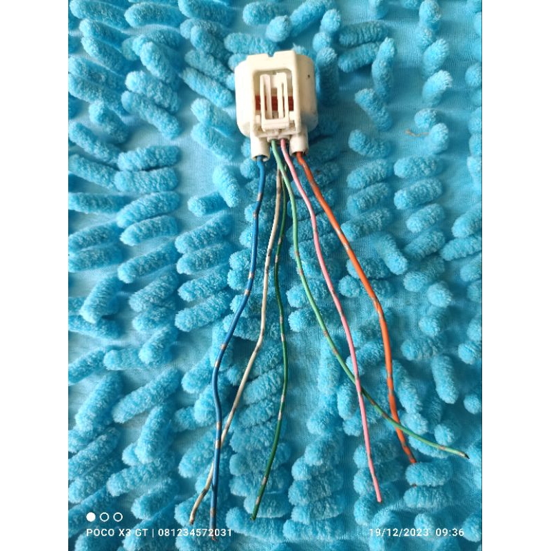 Soket motor dinamo power window Honda jazz RS, Honda Freed pintu depan kanan