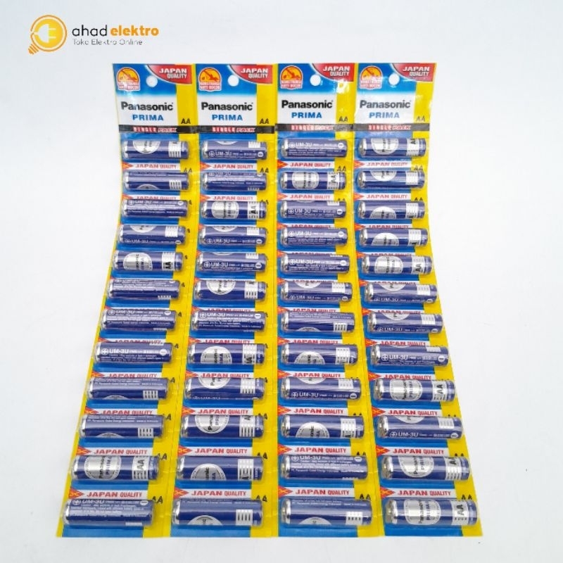Baterai Panasonic AA A2 Baterai Jam Dinding/Remot