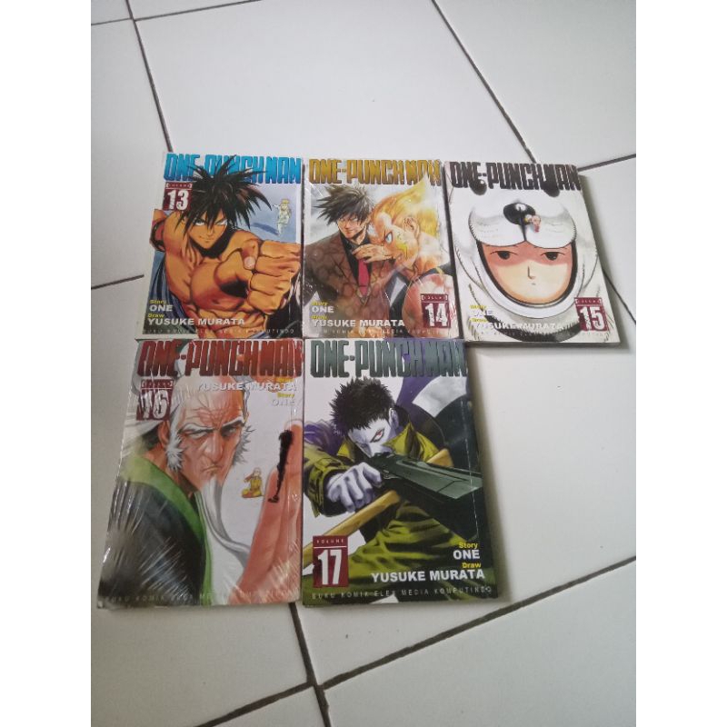 Komik One Punch Man 13 14 15 16 17 Fullset Langka