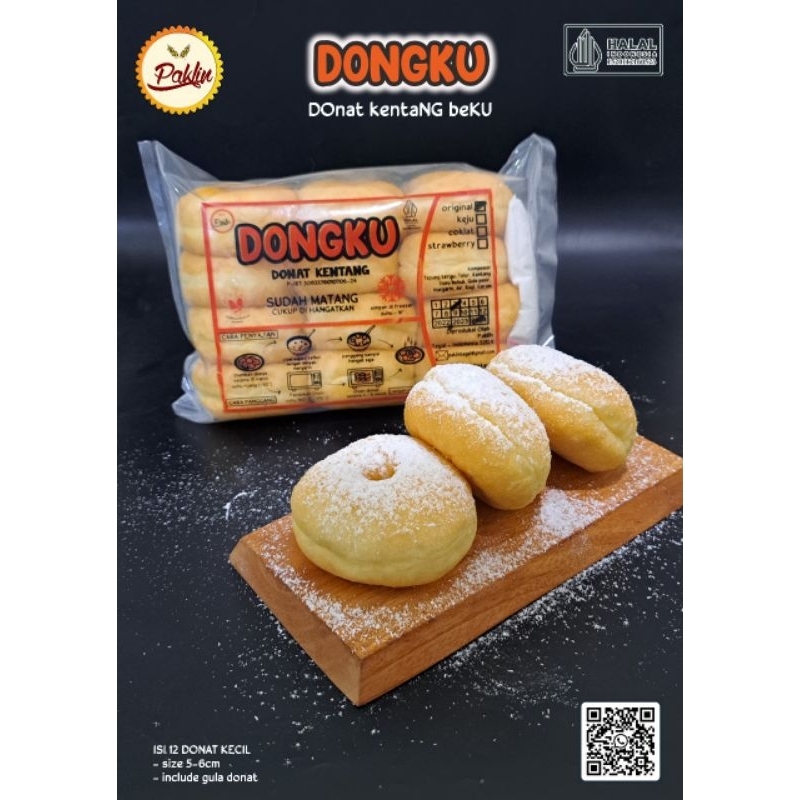 

DONAT KENTANG BEKU FROZEN ISI 12