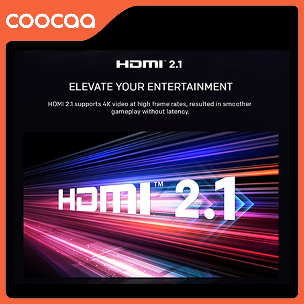 [NEW] [Google TV] COOCAA TV 100 inch - QLED- Smart TV - Digital TV - Netflix &amp; Youtube - Google Assistant - Dolby Audio - WIFI (Coocaa 100CUE8600)