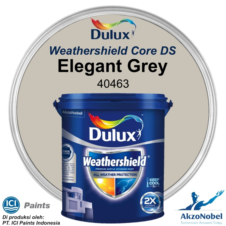 CAT DULUX WEATHERSHIELD 2.5 LT - ELEGANT GREY 40463