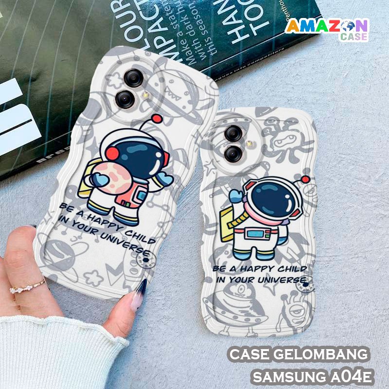 Softcase gelombang SAMSUNG  A04E > case custom > case SAMSUNG > Aksesoris Handphone > Casing HP SAMS