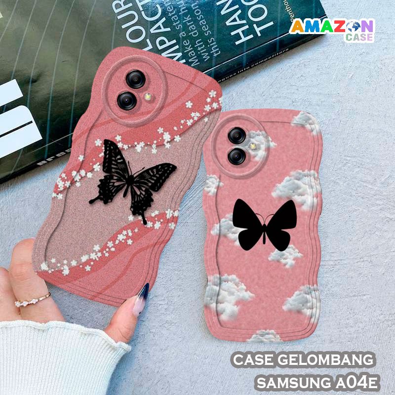 Softcase gelombang SAMSUNG  A04E > case custom > case SAMSUNG > Aksesoris Handphone > Casing HP SAMS