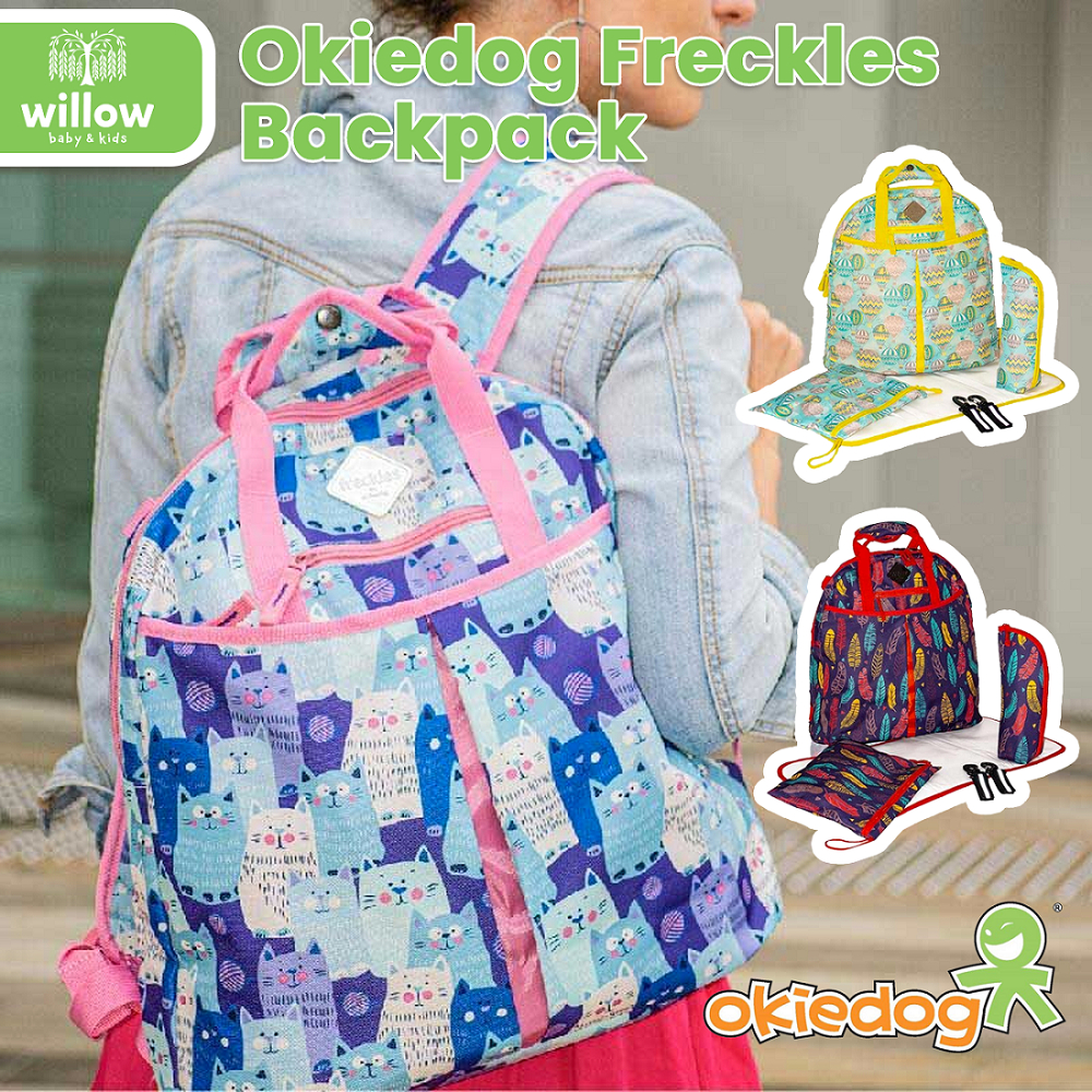 Tas Perlengkapan Bayi - Okiedog Freckles Backpack