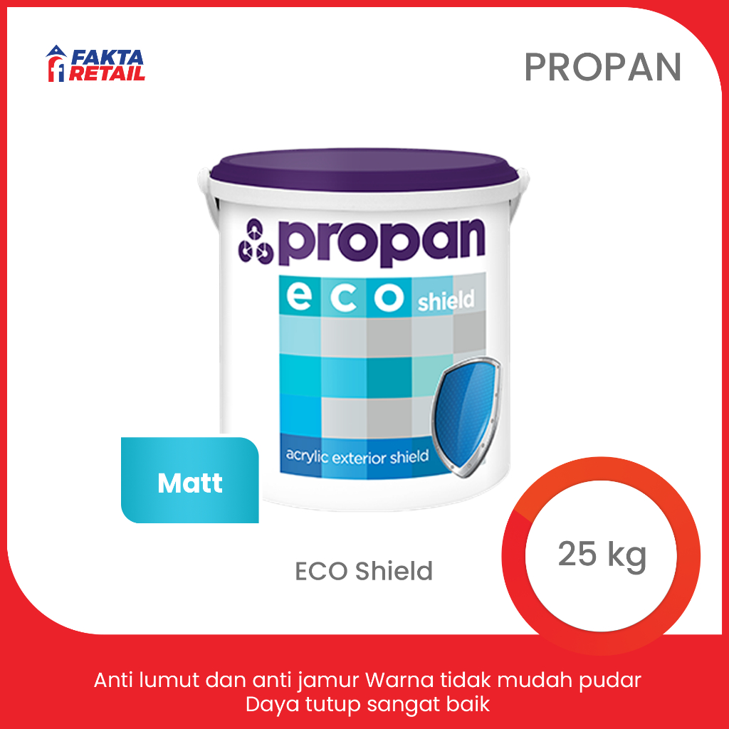 PROPAN ECO SHIELD CAT TEMBOK EKSTERIOR 25 KG