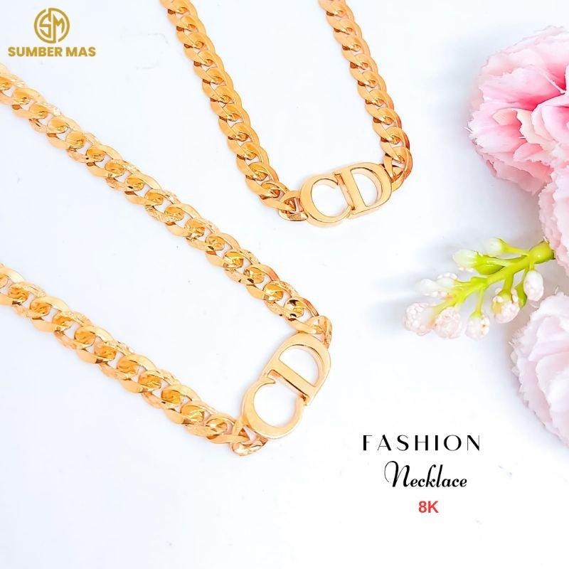 KALUNG CD EMAS FASHION 8K - SUMBER MAS