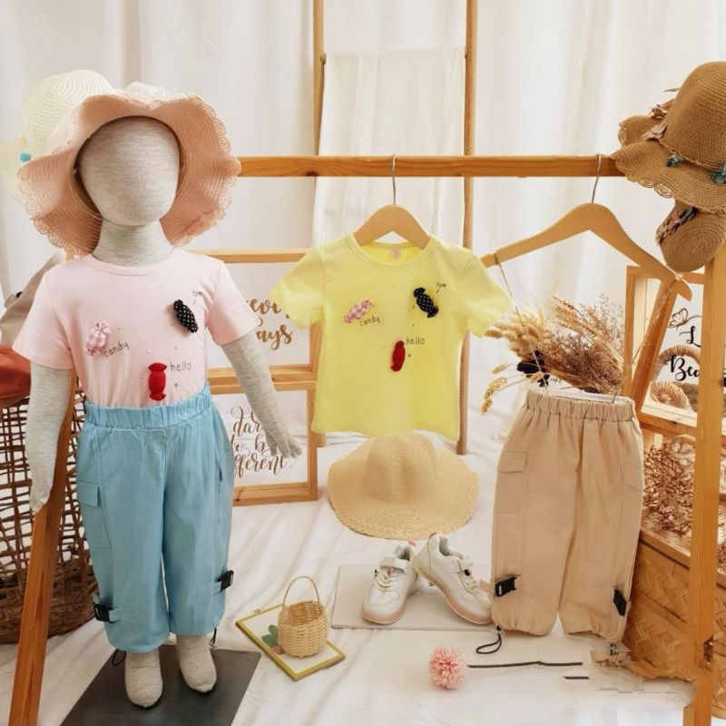 GI-DAE - SETELAN CELANA ANAK PEREMPUAN IMPORT