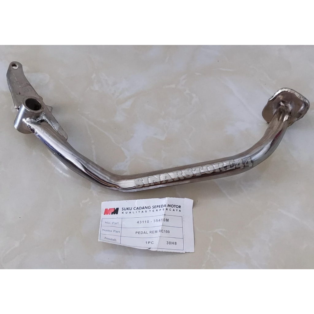 injakan rem belakang rc bravo tornado- pedal rem rc80- rc100- bravo- engkol rem rc80- rc100- bravo