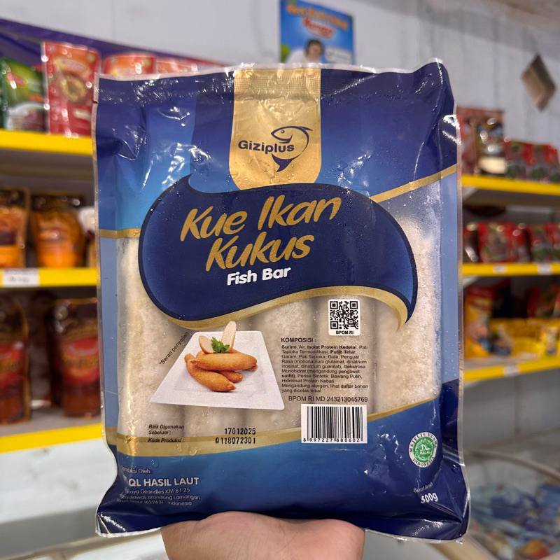 

Gizi Plus fish bar 500g
