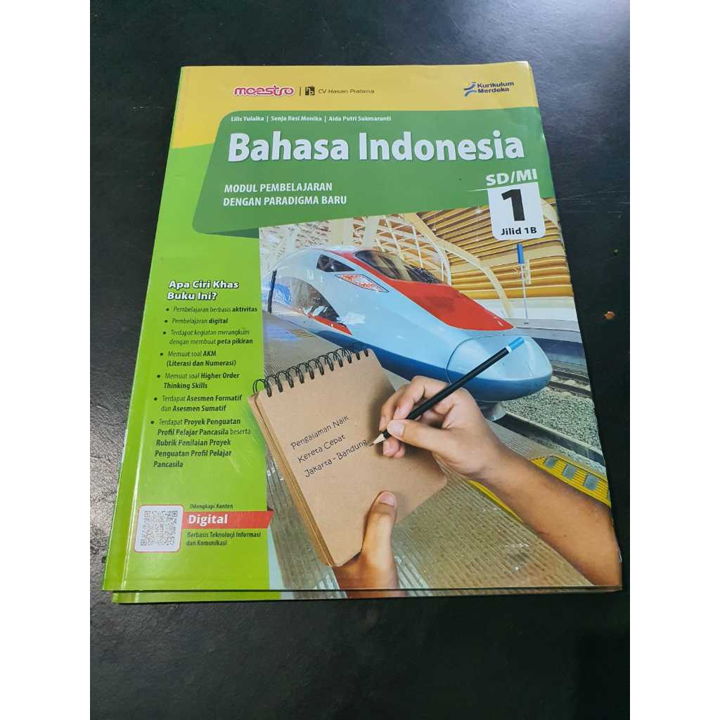 LKS Maestro - Bahasa Indonesia  Kelas 1 SD/MI Semester 2 - Kurikulum Merdeka