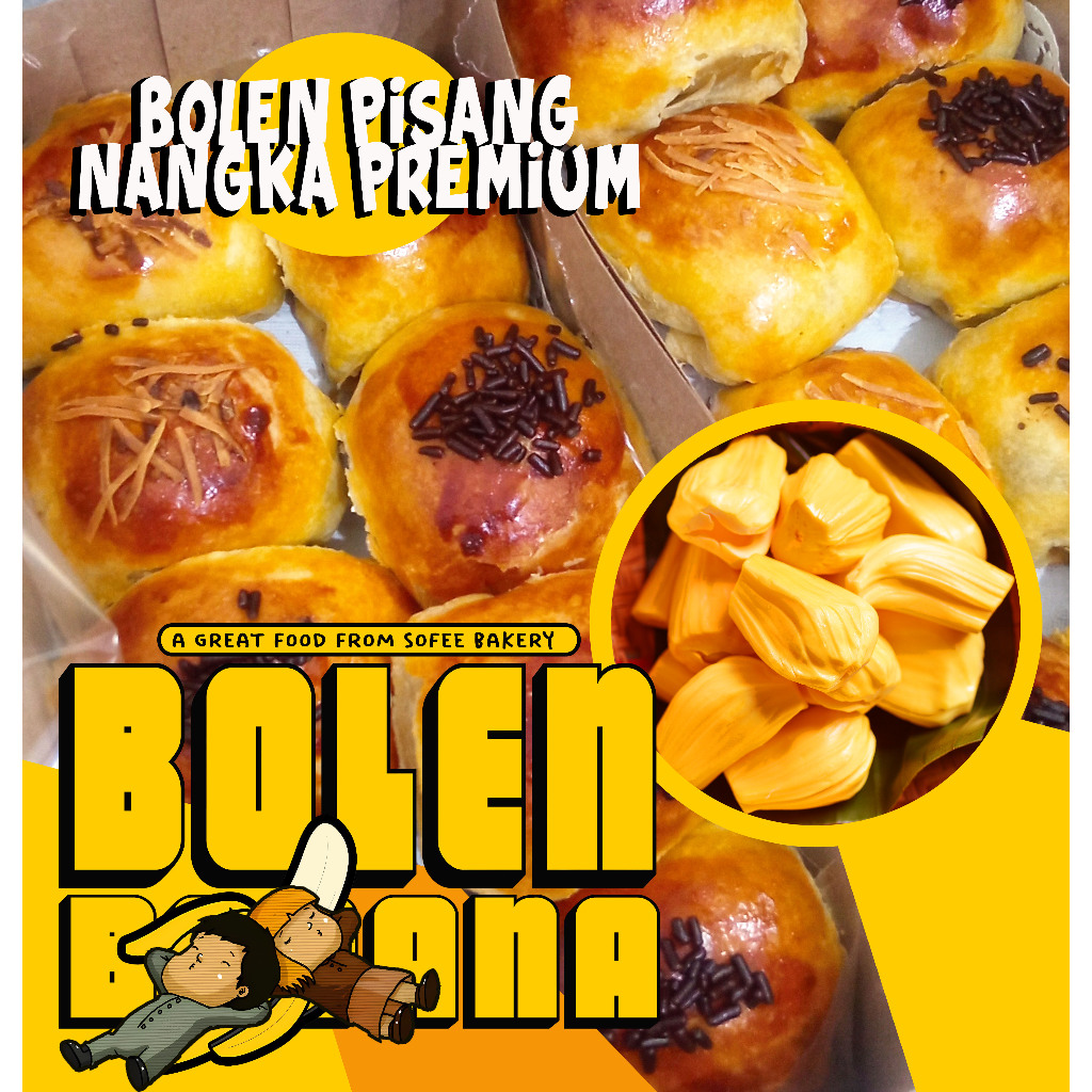 

Bolen Pisang Nangka Cokelat Isi 16pcs / Homemade Legit Nikmat Enak Kaya rasa