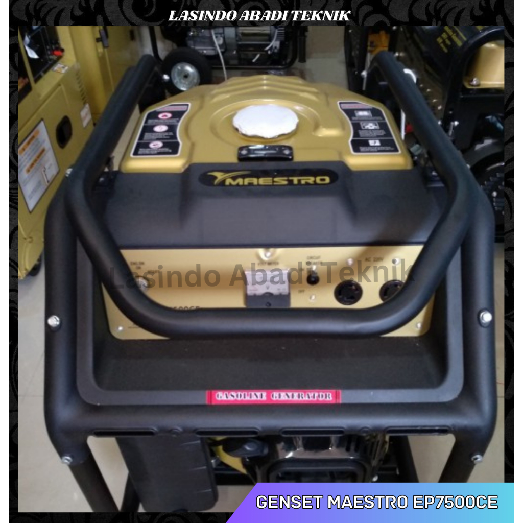 GENSET MAESTRO EP7500CE / 5000 WATT EP 7500 CE