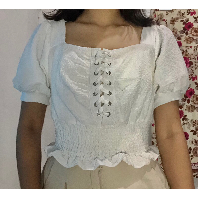 Blouse korea Preloved/thrift