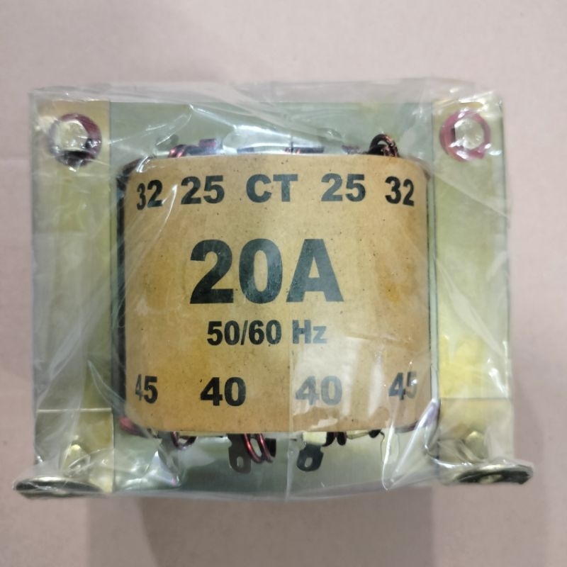 Trafo BELT 20A CT 45V