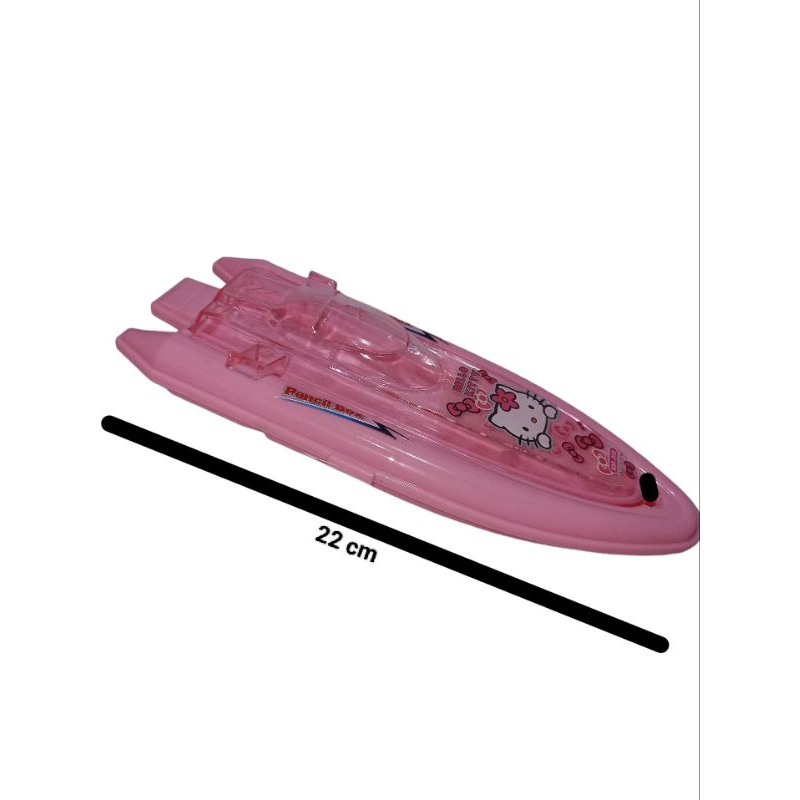 

Kotak pensil Hello Kitty bentuk kapal/ Pencil case Karakter