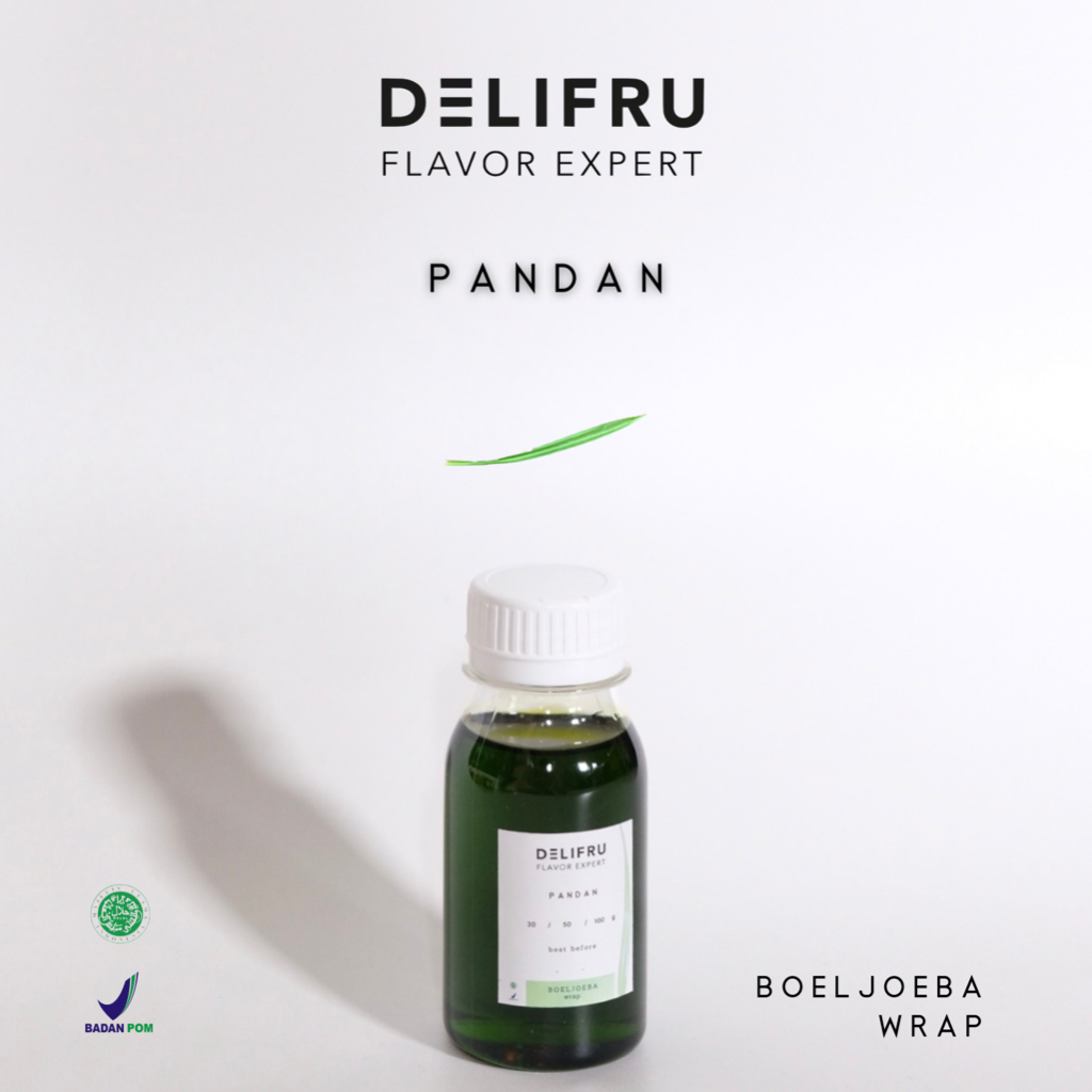 

Delifru Pandan Syrup Repack [30, 50, 100] g