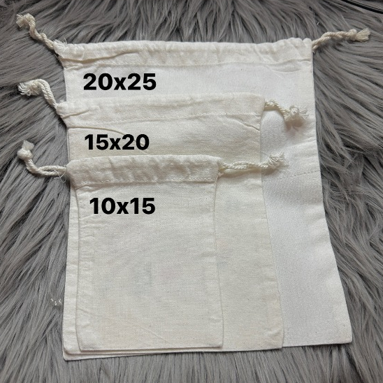 Pouch Serut Polos Aksesoris Tas
