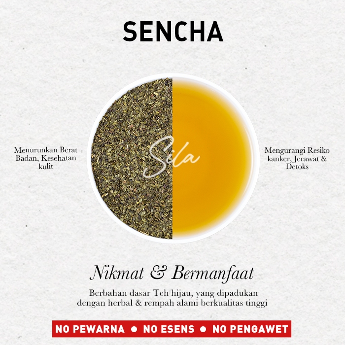 

Sila Specialty Tea - Javanese Sencha - Cafe Pack- Teh Premium - Green Tea