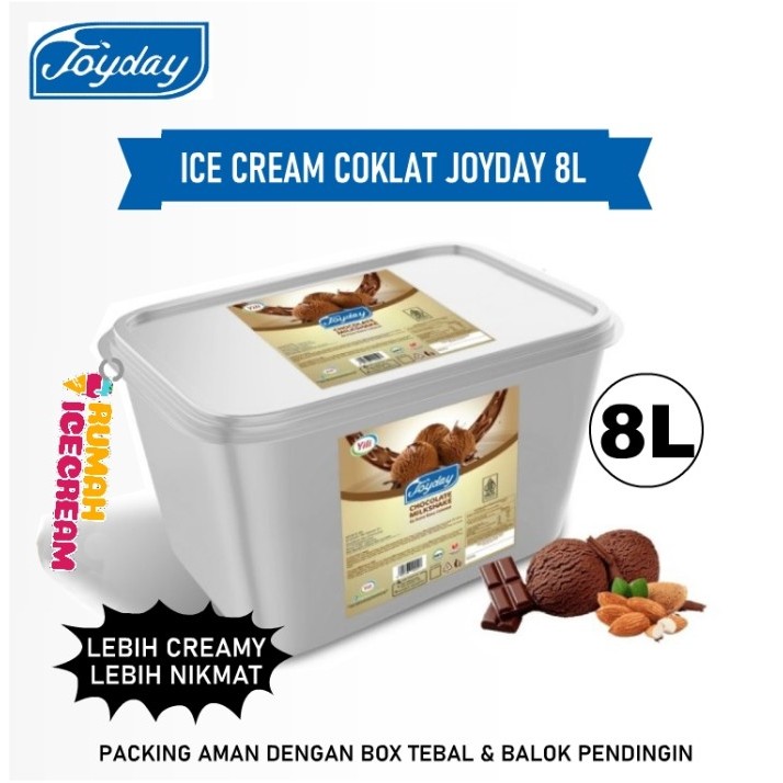 

Ice Cream Joyday Cokelat 8L