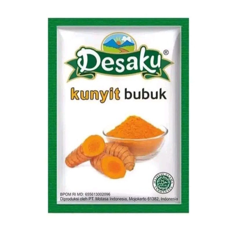 

KUNYIT BUBUK DESAKU 1RENCENG 12 SACHET