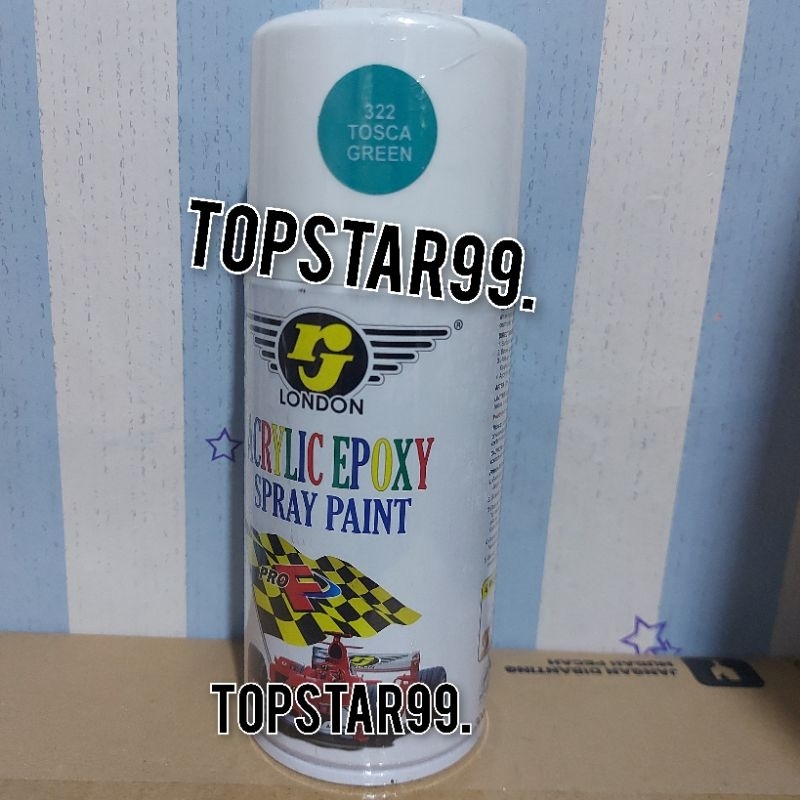 Pilok/Pylok/Cat Semprot RJ 300cc Hijau Tosca /Tosca Green (322)