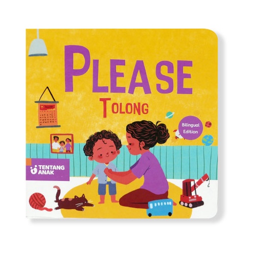 Import Terbaik Tentang Anak  Bilingual Board Book Please  Tolong  Buku Cerita Anak Bahasa Inggris In