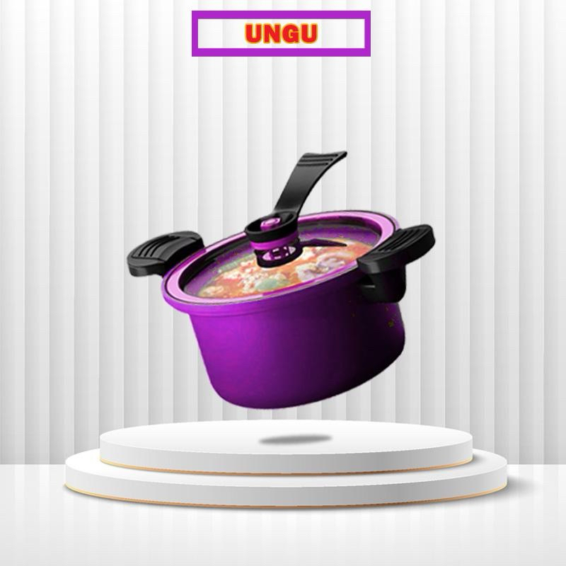 (FJ) Panci Presto 3,5 Liter Anti Lengket Panci Teflon panci Pressure Cooker