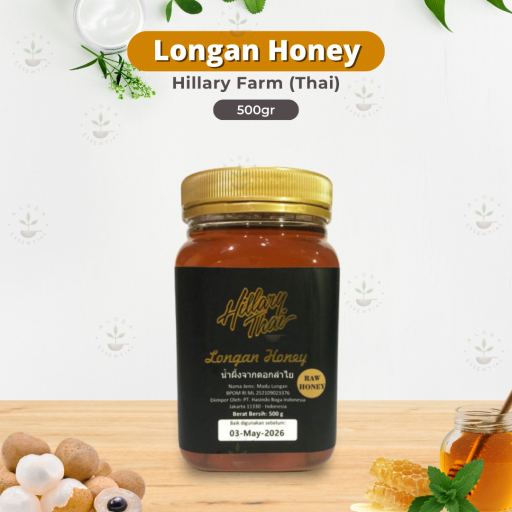 

Hillary Thai Longan Honey 500 Gr