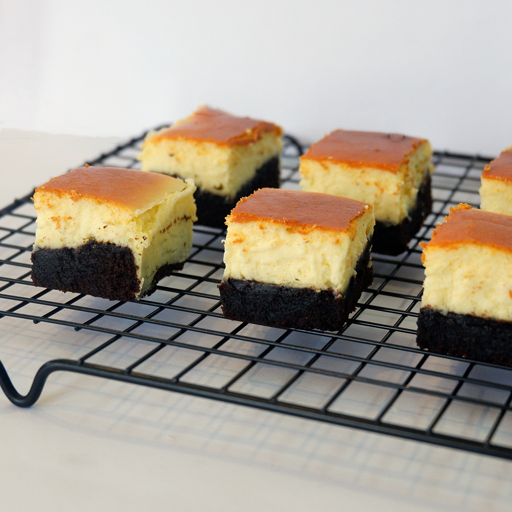 

[Manaree] Frozen Brownies Cheesecake