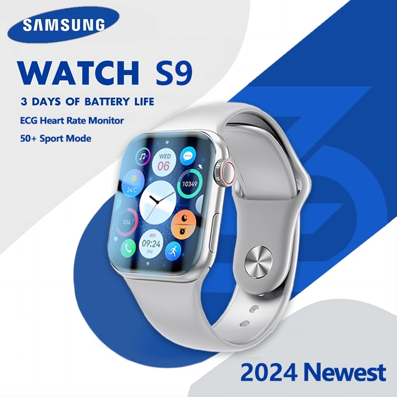 [COD]ORI Samsung Smart Watch9 pro Jam Tangan Wanita / Pria 38mm-45mm Olahraga Tahan Air Bluetooth Sm